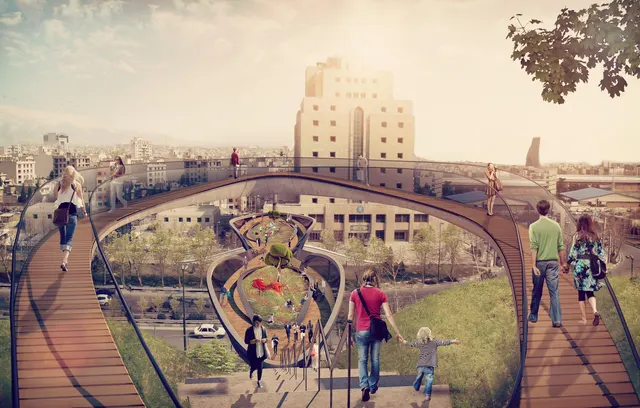 Tehran Dynamic Bridge, image 3